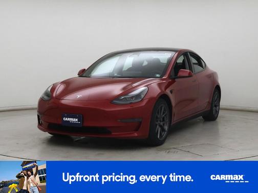 Red 2023 Tesla Model 3