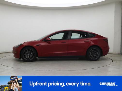 Red 2023 Tesla Model 3