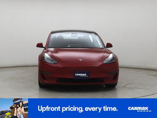 Red 2023 Tesla Model 3