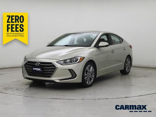 Tan 2017 Hyundai ELANTRA Limited
