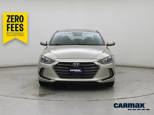 Tan 2017 Hyundai ELANTRA Limited