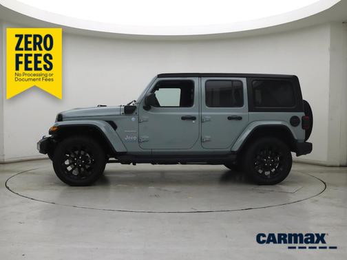 Green 2024 Jeep Wrangler 4xe Sahara