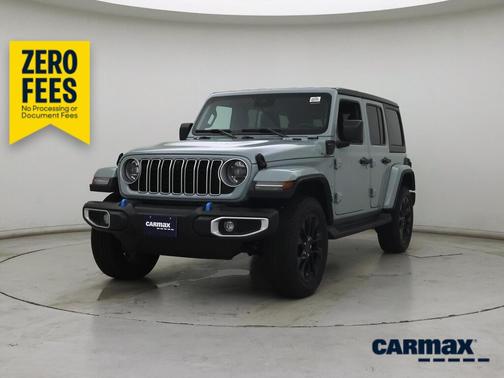 Green 2024 Jeep Wrangler 4xe Sahara