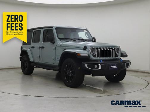 Green 2024 Jeep Wrangler 4xe Sahara