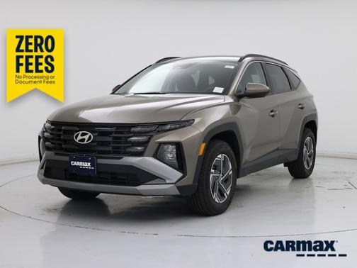 Gray 2025 Hyundai TUCSON Hybrid Blue