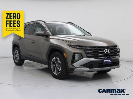 Gray 2025 Hyundai TUCSON Hybrid Blue