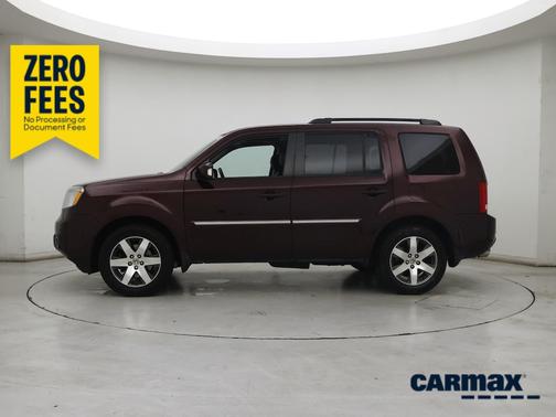 Burgundy 2015 Honda Pilot Touring