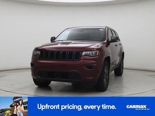 Red 2021 Jeep Grand Cherokee 80th Anniversary