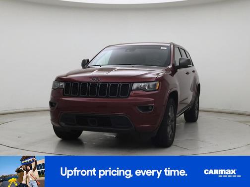Red 2021 Jeep Grand Cherokee 80th Anniversary
