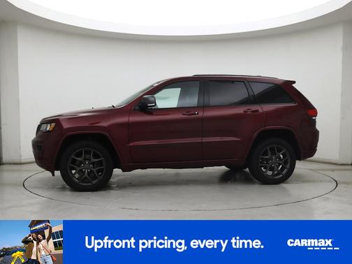 Red 2021 Jeep Grand Cherokee 80th Anniversary
