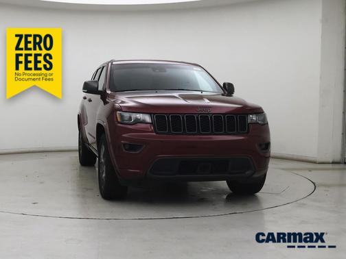 Red 2021 Jeep Grand Cherokee 80th Anniversary