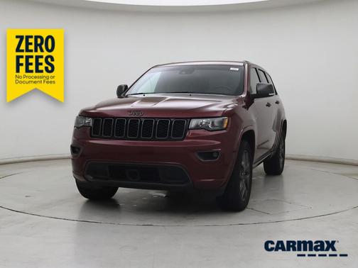 Red 2021 Jeep Grand Cherokee 80th Anniversary
