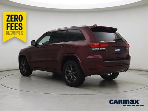 Red 2021 Jeep Grand Cherokee 80th Anniversary