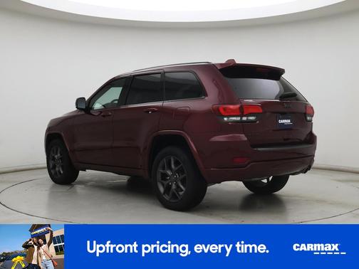 Red 2021 Jeep Grand Cherokee 80th Anniversary
