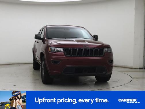 Red 2021 Jeep Grand Cherokee 80th Anniversary