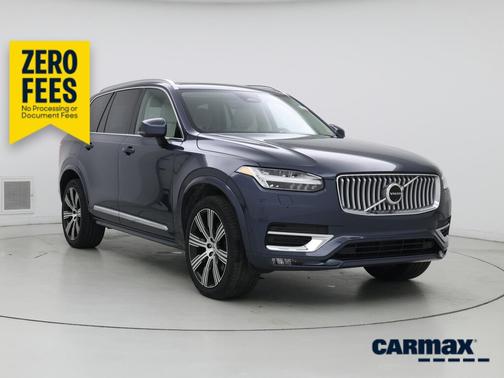 Blue 2024 Volvo XC90 B5 Plus Bright Theme