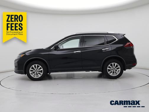 Black 2018 Nissan Rogue SV