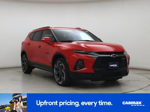 Red 2022 Chevrolet Blazer RS