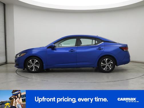 Blue 2020 Nissan Sentra SV