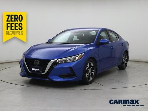 Blue 2020 Nissan Sentra SV