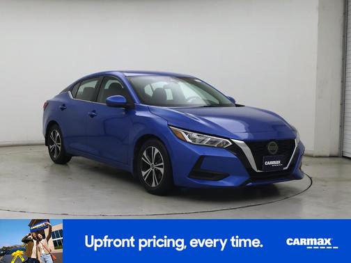 Blue 2020 Nissan Sentra SV