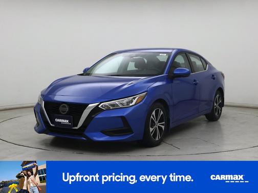 Blue 2020 Nissan Sentra SV