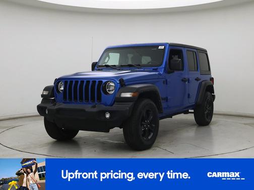 Blue 2022 Jeep Wrangler Unlimited Sport Altitude
