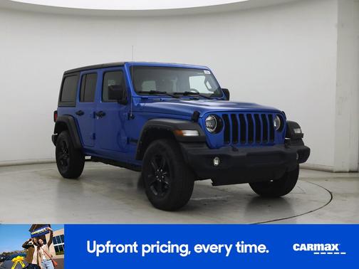 Blue 2022 Jeep Wrangler Unlimited Sport Altitude