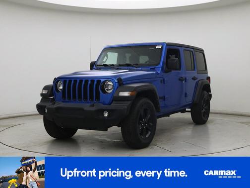 Blue 2022 Jeep Wrangler Unlimited Sport Altitude