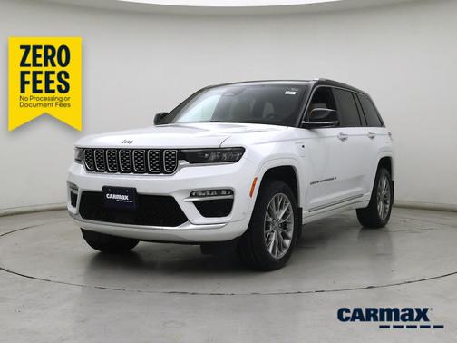 White 2022 Jeep Grand Cherokee 4xe Summit