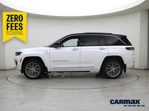 White 2022 Jeep Grand Cherokee 4xe Summit