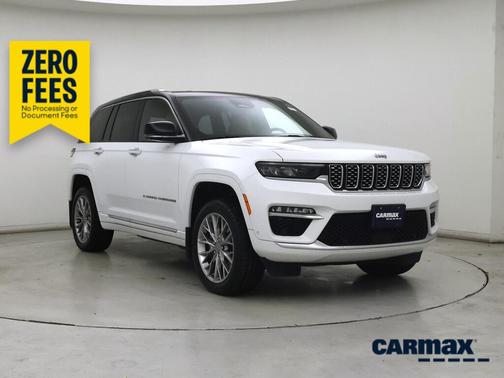 White 2022 Jeep Grand Cherokee 4xe Summit