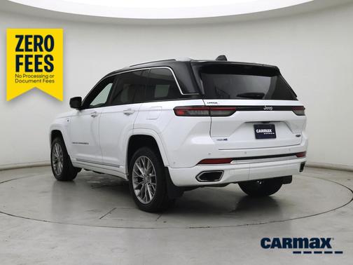 White 2022 Jeep Grand Cherokee 4xe Summit