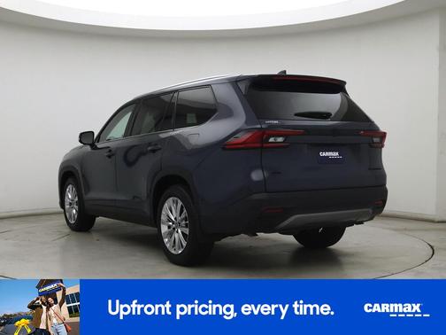 Blue 2025 Toyota Grand Highlander Platinum