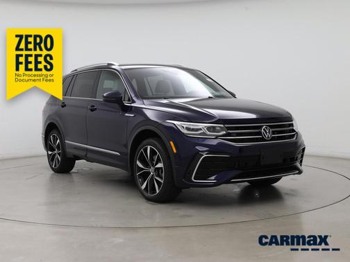 Blue 2023 Volkswagen Tiguan SEL R-Line