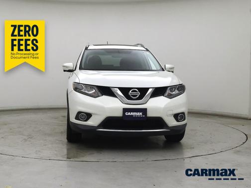 White 2014 Nissan Rogue SL