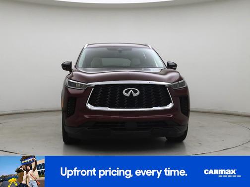 Red 2023 INFINITI QX60 Luxe