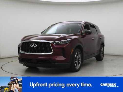 Red 2023 INFINITI QX60 Luxe