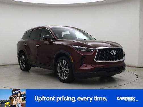 Red 2023 INFINITI QX60 Luxe