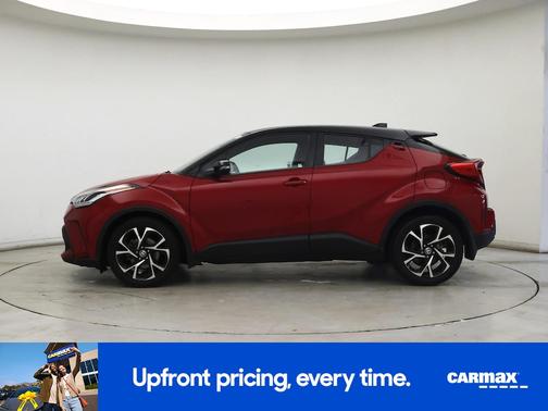 Red 2021 Toyota C-HR XLE