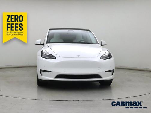 White 2021 Tesla Model Y Long Range
