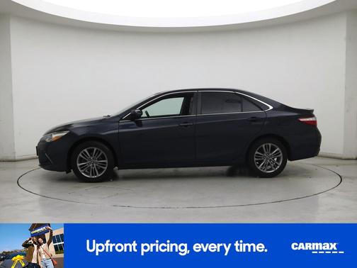 Blue 2017 Toyota Camry SE