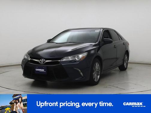 Blue 2017 Toyota Camry SE