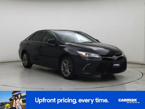 Blue 2017 Toyota Camry SE