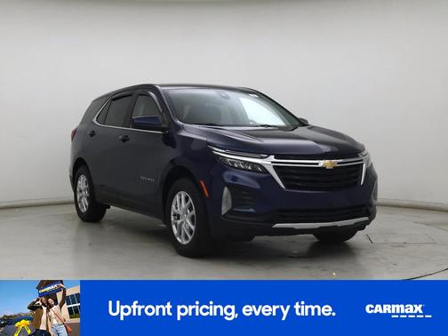 Blue 2022 Chevrolet Equinox LT