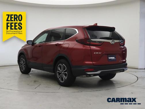 Red 2021 Honda CR-V EX-L