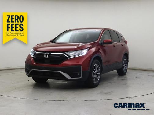 Red 2021 Honda CR-V EX-L