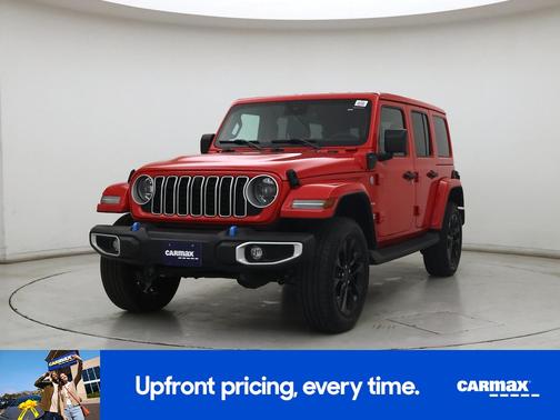 Red 2024 Jeep Wrangler 4xe Sahara
