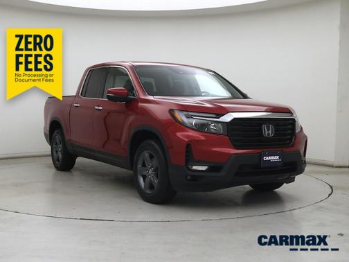 Red 2023 Honda Ridgeline RTL-E