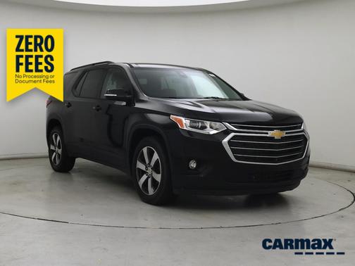 Black 2020 Chevrolet Traverse LT Leather